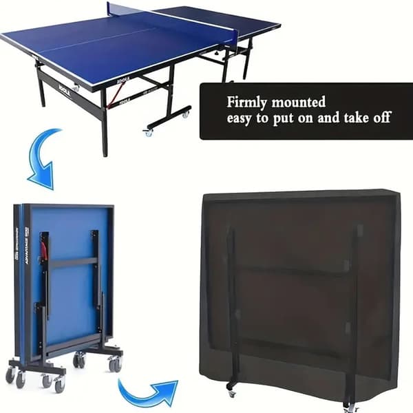 INF Vanntett bordtennisbordtrekk - 65x27,5x72,8 tommer
