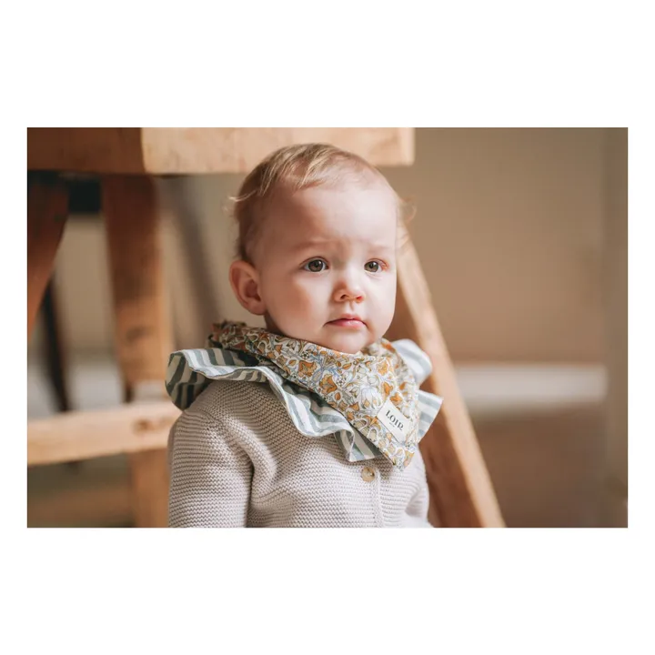 Loir Foulard Alfred Fleuri | Ecru