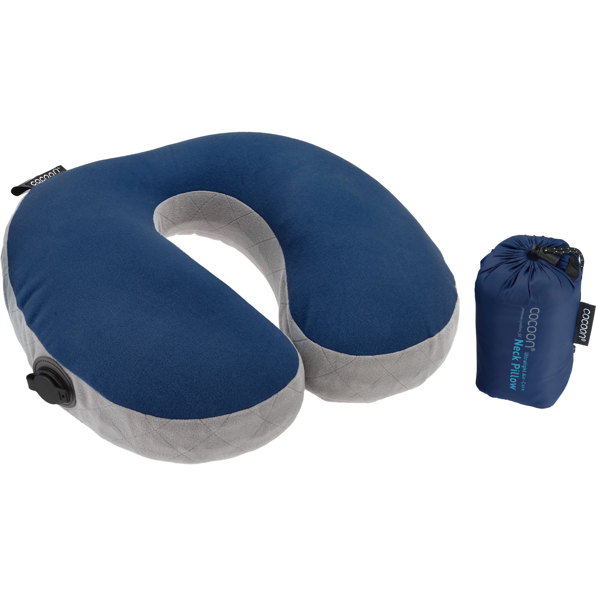 Cocoon Air Core Pillow Ultralight U-Form galaxy blue