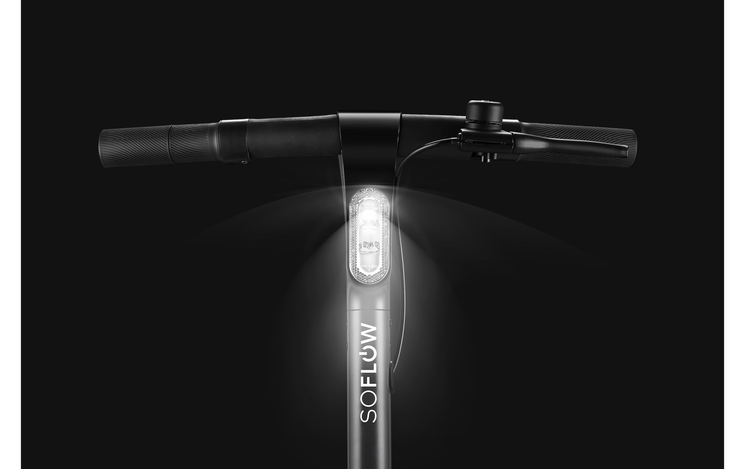 soflow E-Scooter »SO ONE Schwarz« 20 km/h 30 km