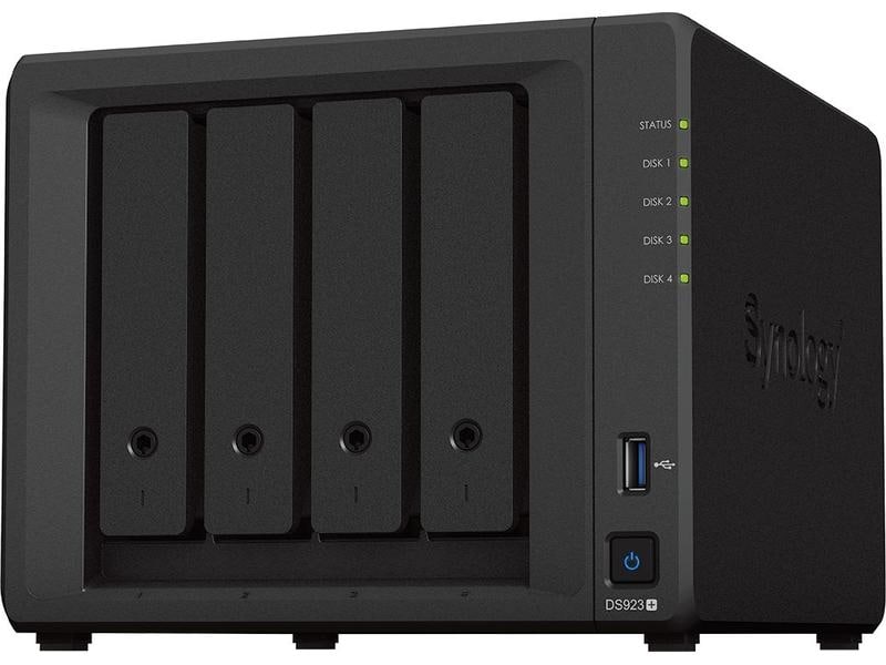 Synology NAS Diskstation DS923  4-bay Seagate Ironwolf 16 T Leistungsstarker NAS mit vier Einschüben