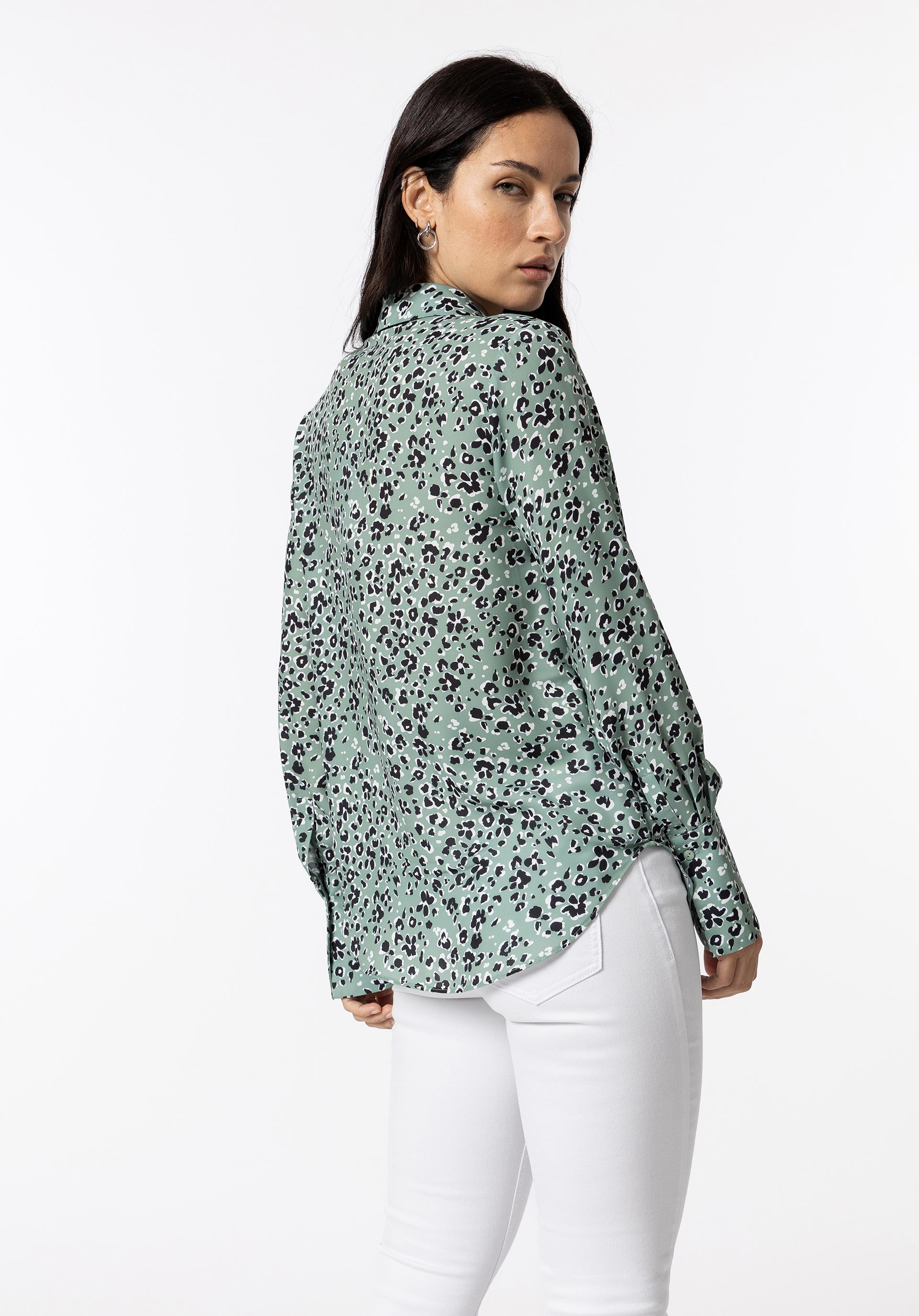 Camisa Fluída Estampada