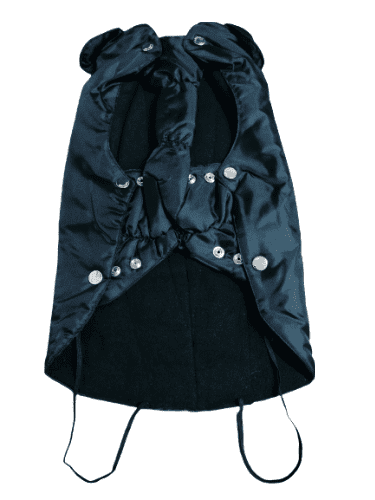 Casaco impermeável Wouapy preto - 44cm