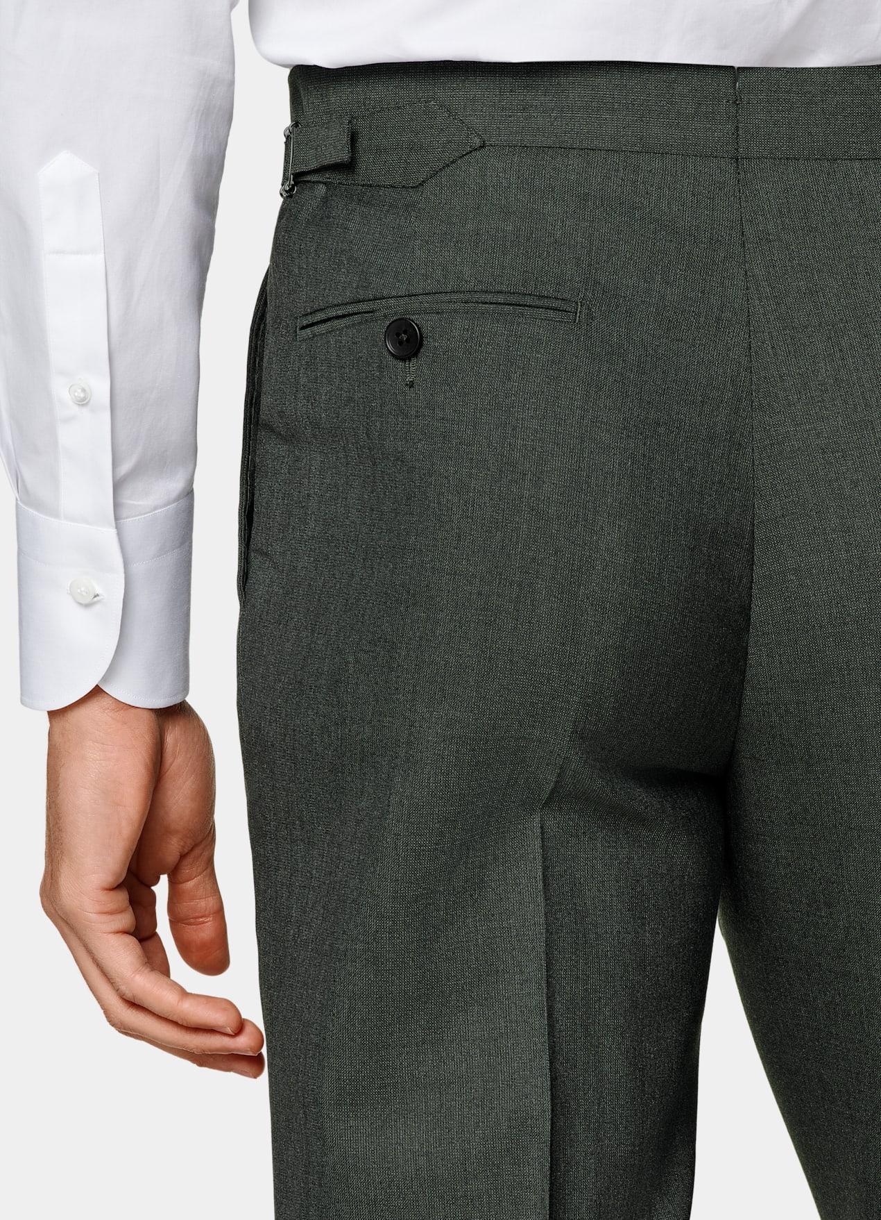 Costume Perennial Havana coupe Tailored vert foncé