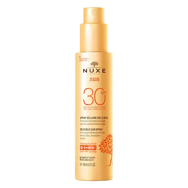 Protetor solar em spray Nuxe Sun High Protection FPS 30 150ml