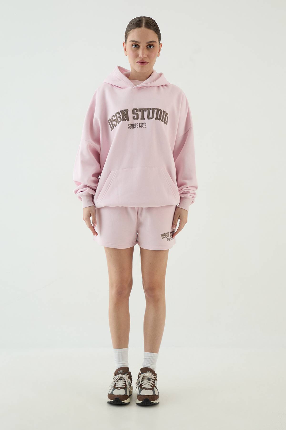 Sweat À Casynthétiqueche Oversize Avec Appliqué Dsgn Studio