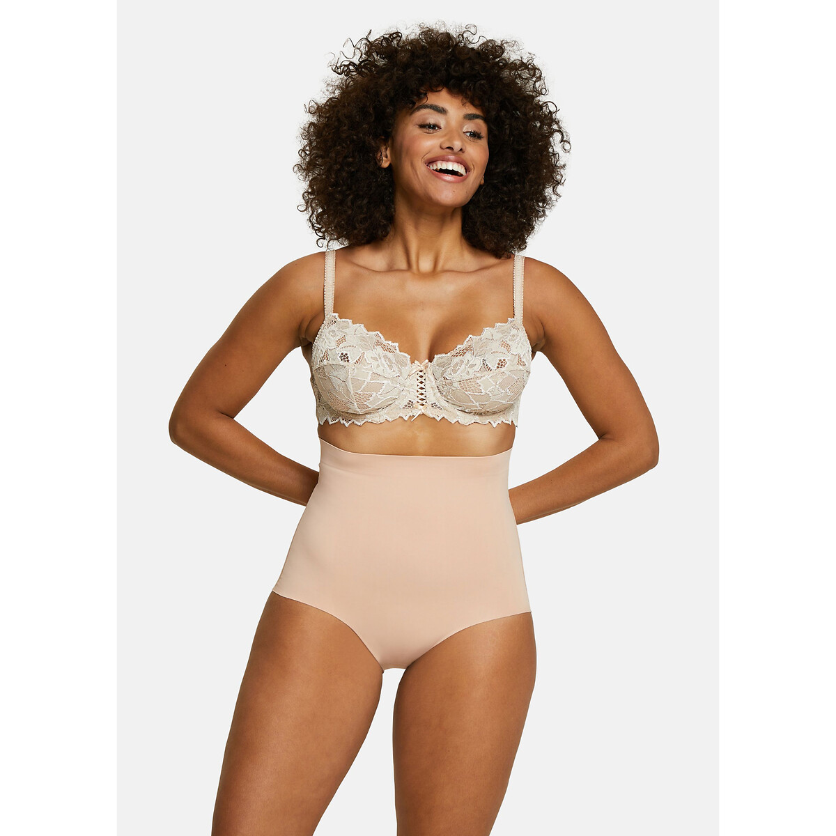 SANS COMPLEXE<br>Calcinha de cintura alta Perfect Touch