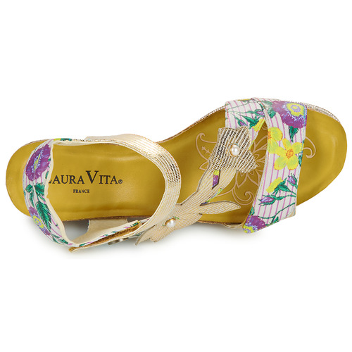 Laura Vita -  - Doré / Multicolore