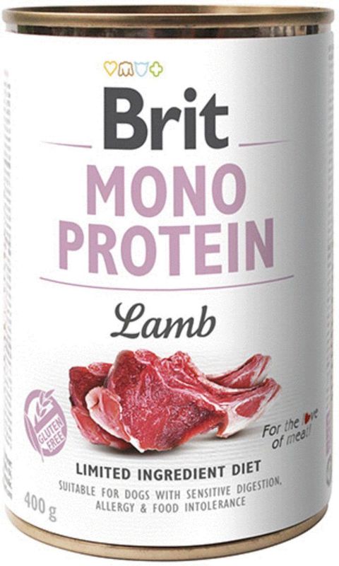 Brit - Mono Protein - Natvoer Hond - Lam