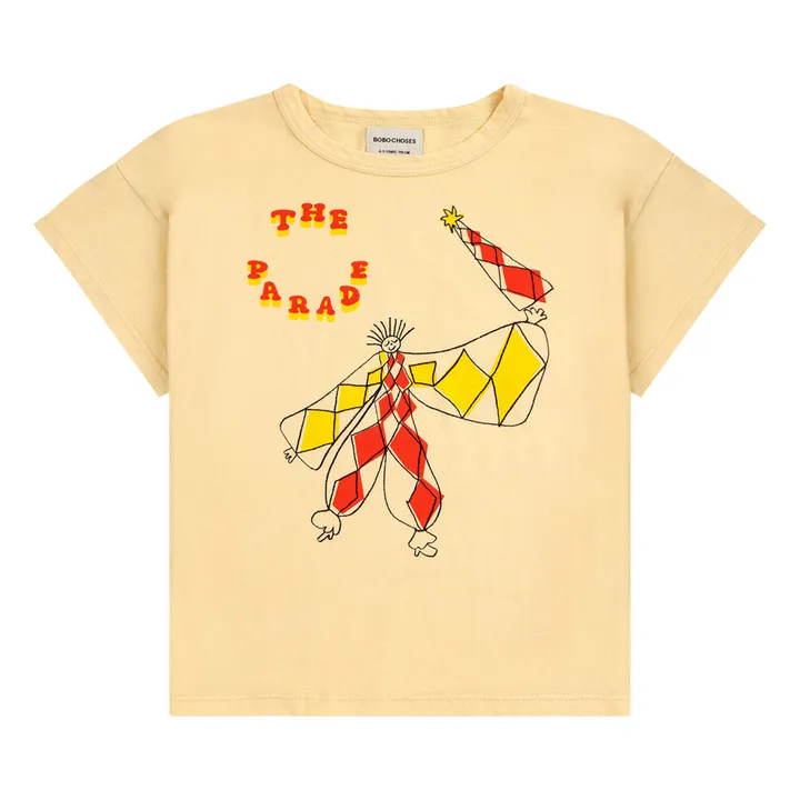 Bobo Choses T-Shirt Coton Bio Parade | Jaune