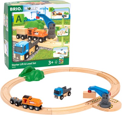 BRIO World 36104 Løft & Last Startsett