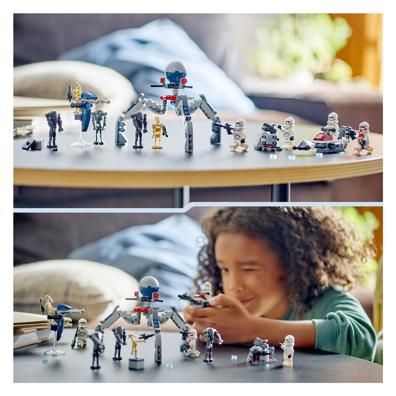 LEGO Star Wars 75372 Clone Trooper en Battle Droid Battle Pack