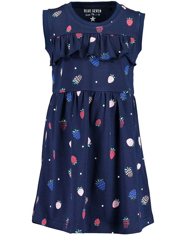 Kleid BERRY MIX AOP in ultramarin