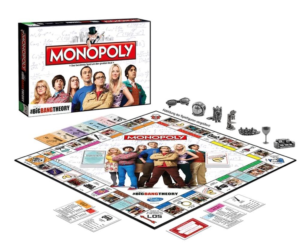 Monopoly The Big Bang Theory TBBT Gesellschaftsspiel Brettspiel Spiel Deutsch