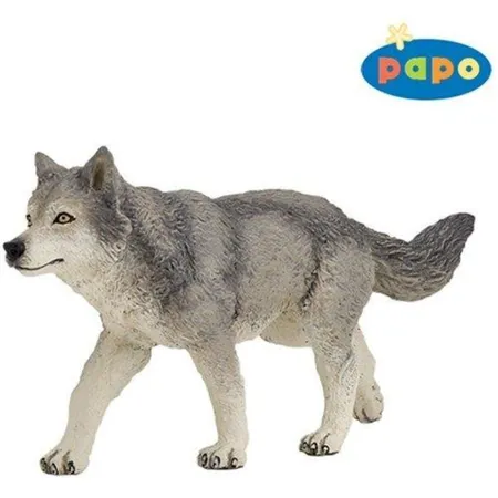 Papo 53012 Graue Wolfweibchen