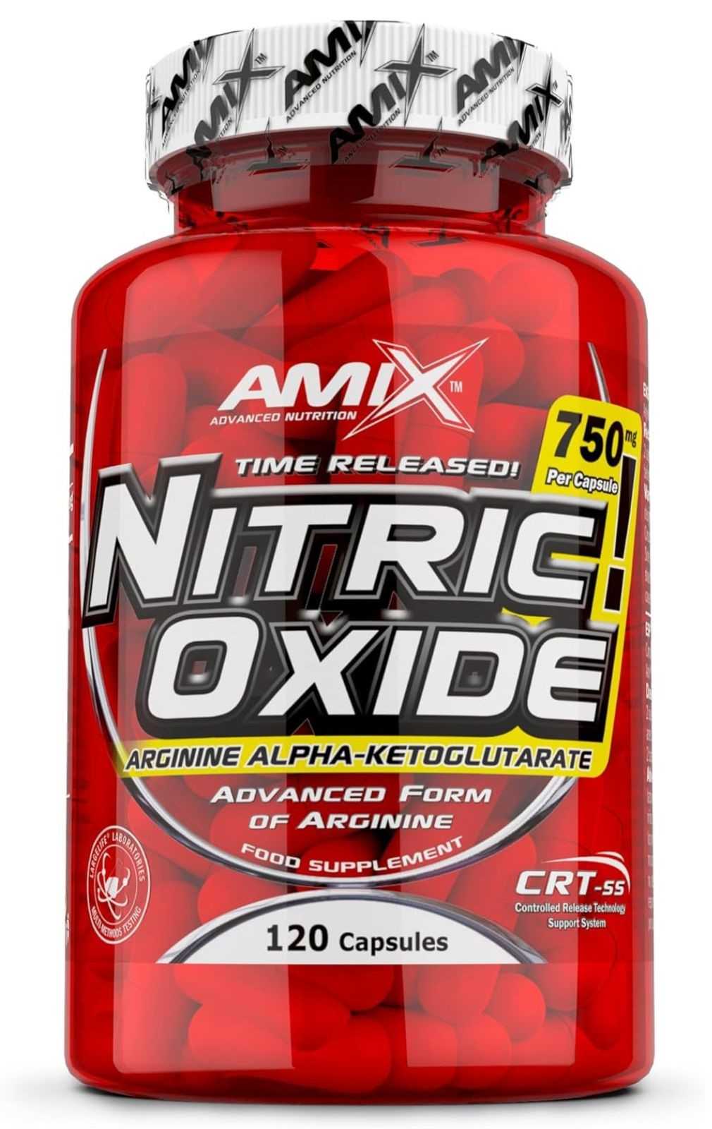 Amix Óxido Nítrico 120 cápsulas