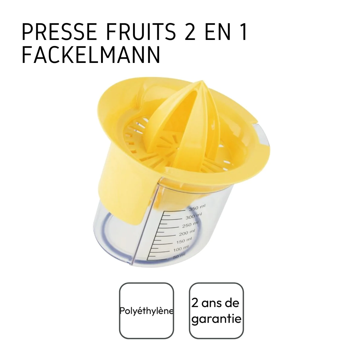 Presse-agrume manuel Colors Edition Fackelmann