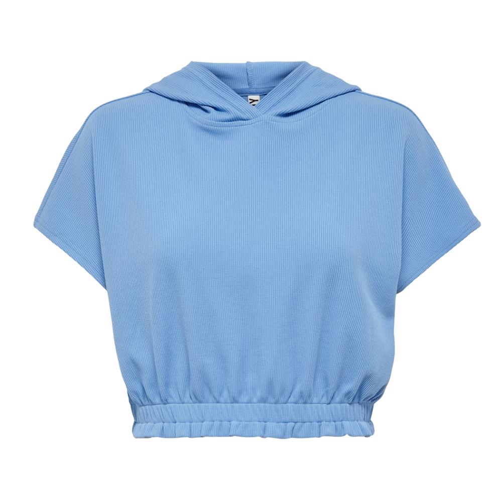 JDY Sweat à Capuche Bleu Femme JDY Shine
