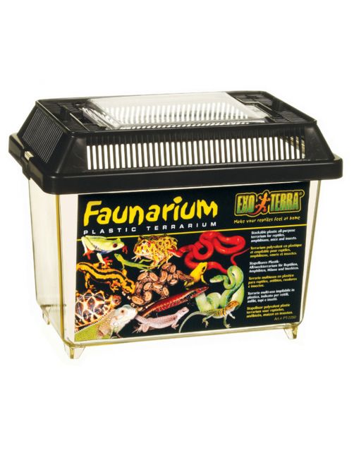 Exo Terra Terrarium Faunarium Mini Zwart - Terraria