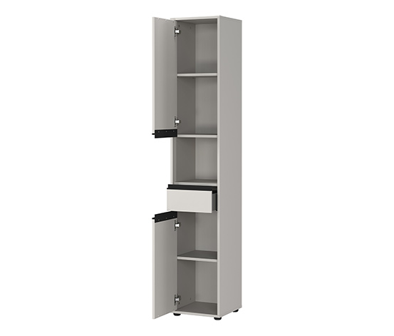 Hochschrank »Lemont«, steingrau