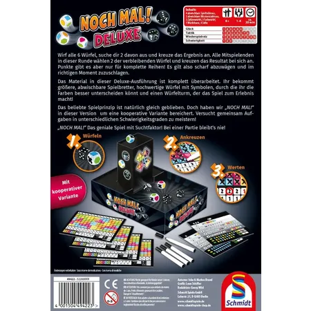 Schmidt Spiele Noch mal! – Deluxe, Klein & Fein Reihe