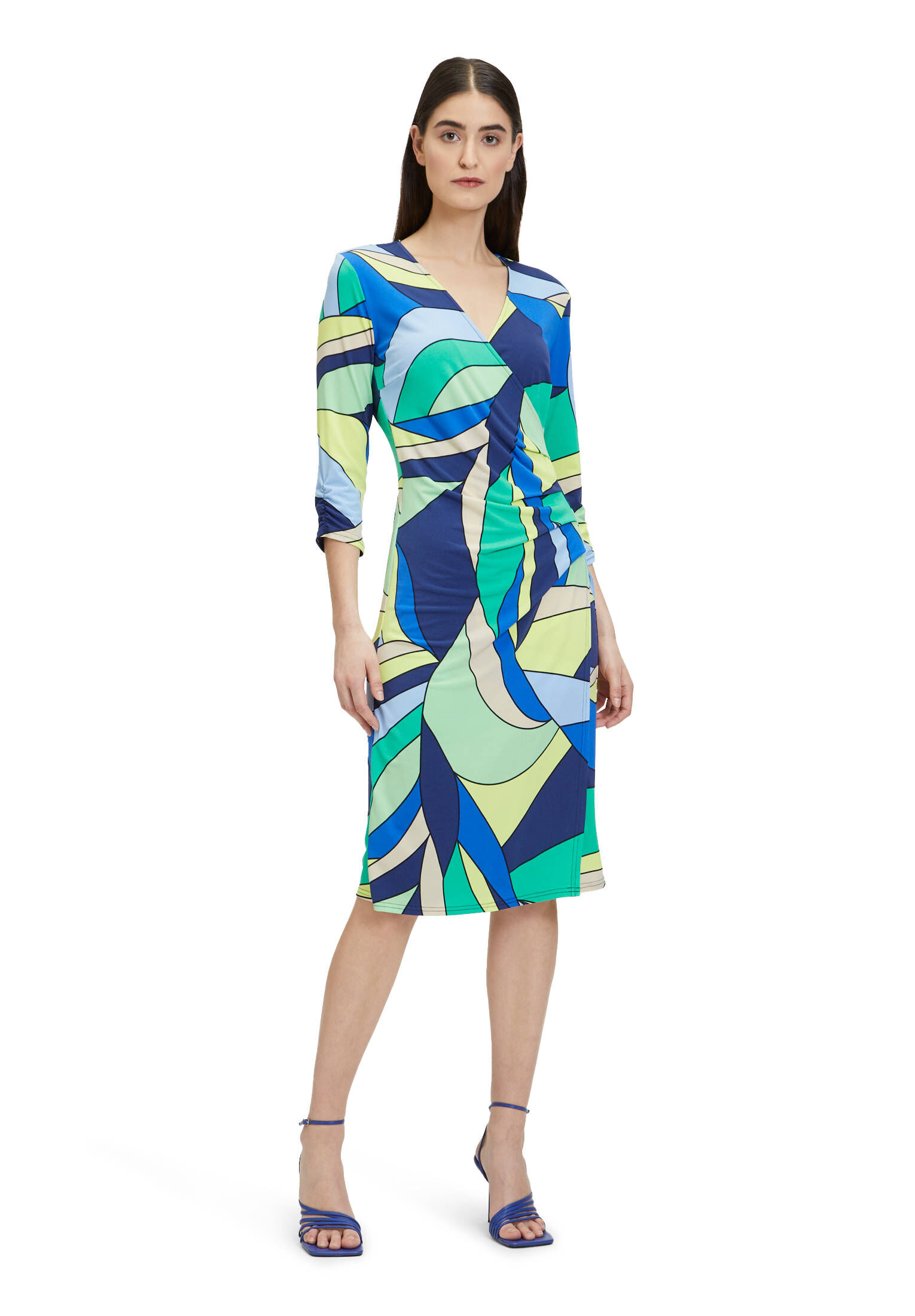 Betty Barclay| Damen Wickelkleid mit 3/4 Arm