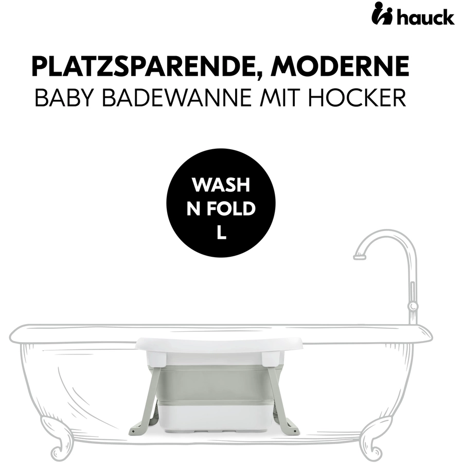 hauck Faltbadewanne Wash N Fold L WhiteSage