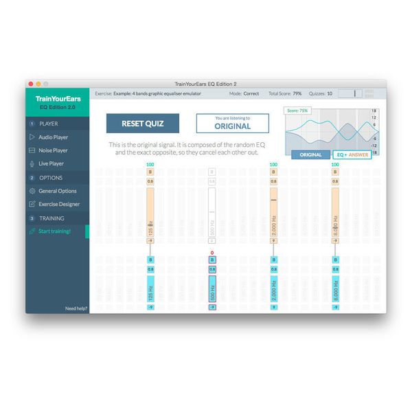 TrainYourEars EQ Edition 2 EDU