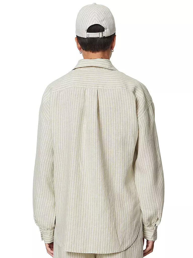 MARC O'POLO Leinenbluse  beige