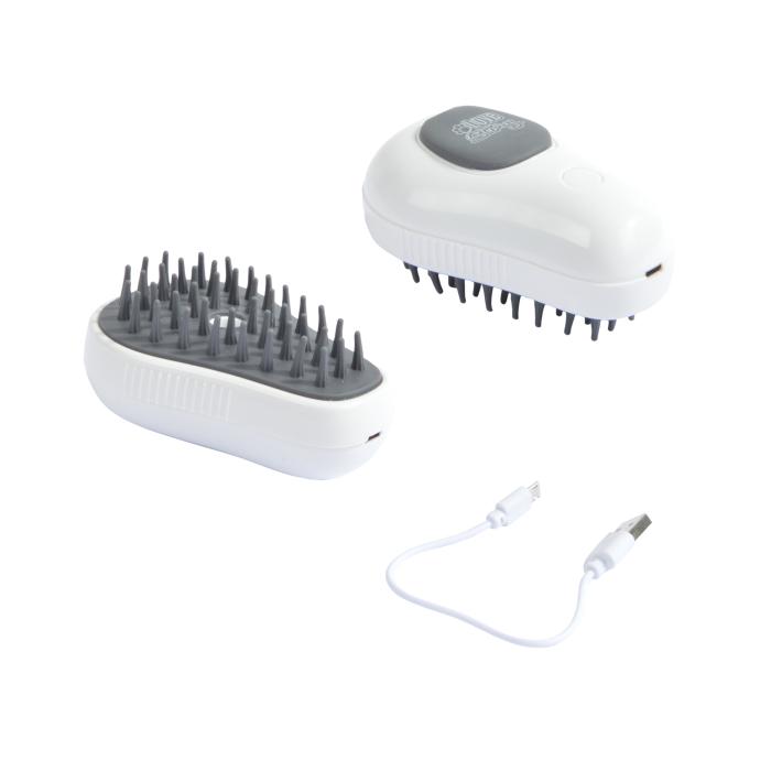 BROSSE VAPEUR USB REGLABLE ATTRAPE POILS ANIMAUX