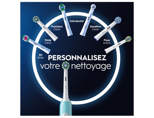 ORAL B - Oral-b pro series 1 brosse à dents électrique bleue