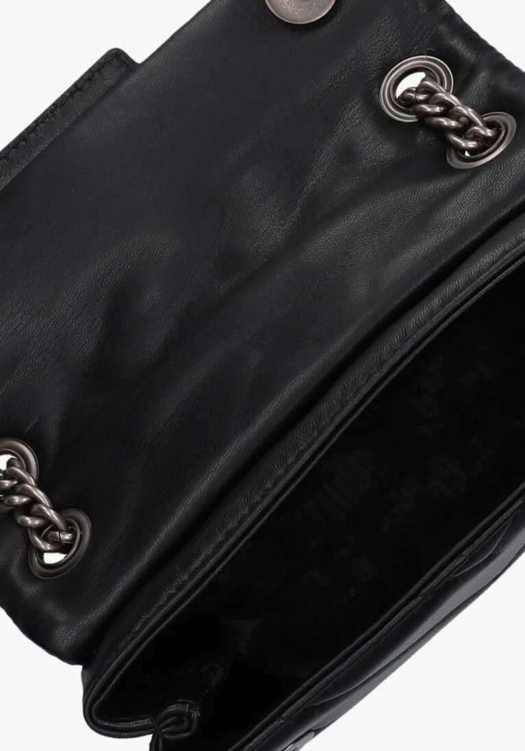 KURT GEIGER LONDON zwarte kurt geiger london schoudertas mini kensington x bag
