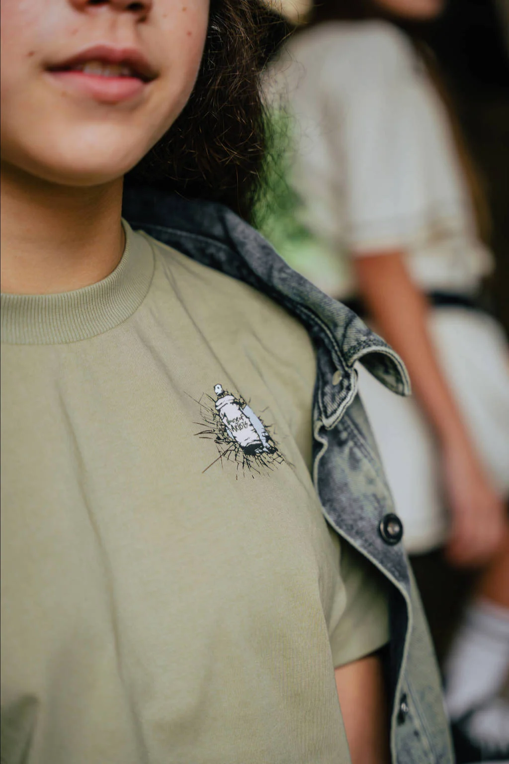 House of Artists T-shirt taupe