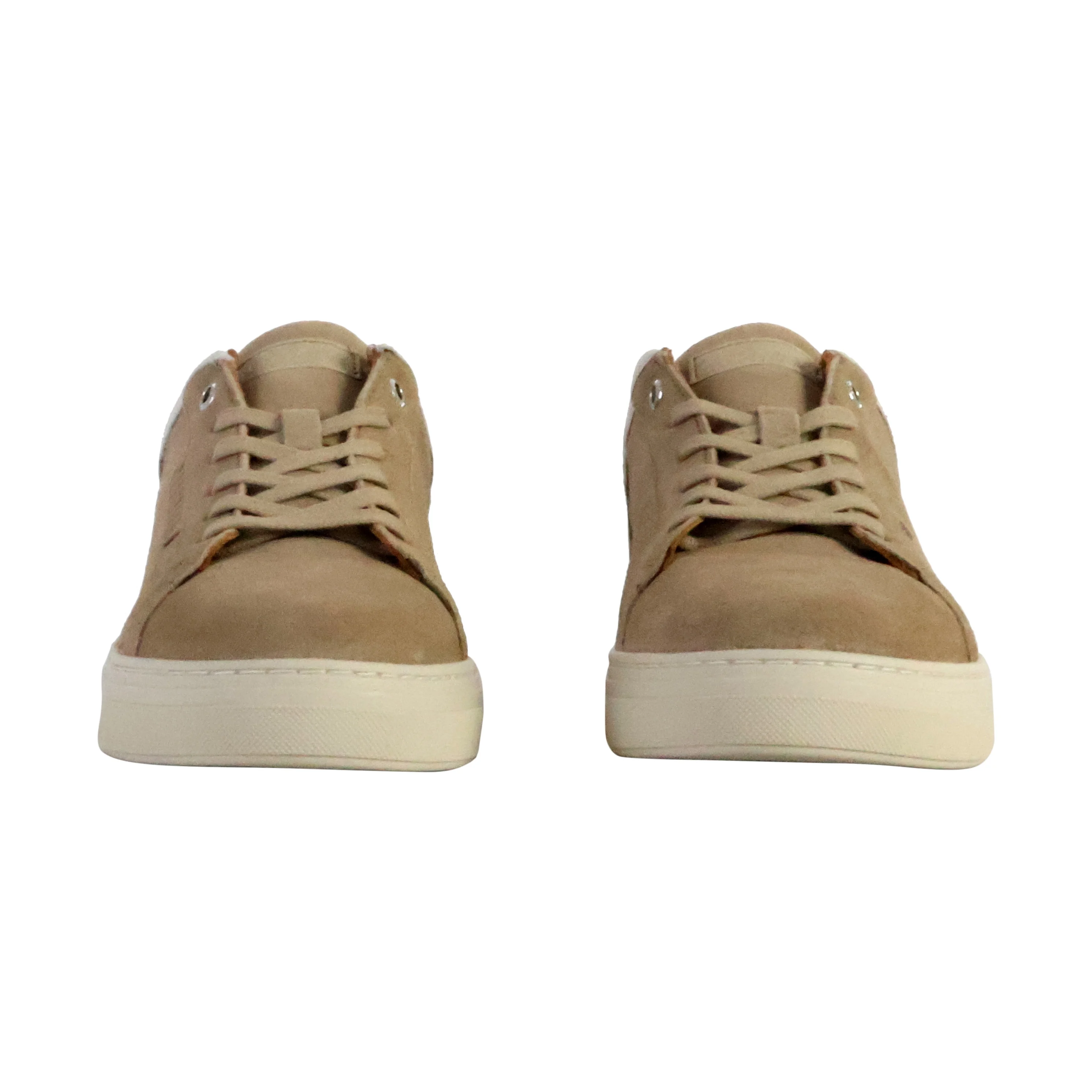 Basket basse cuirhelium | Beige