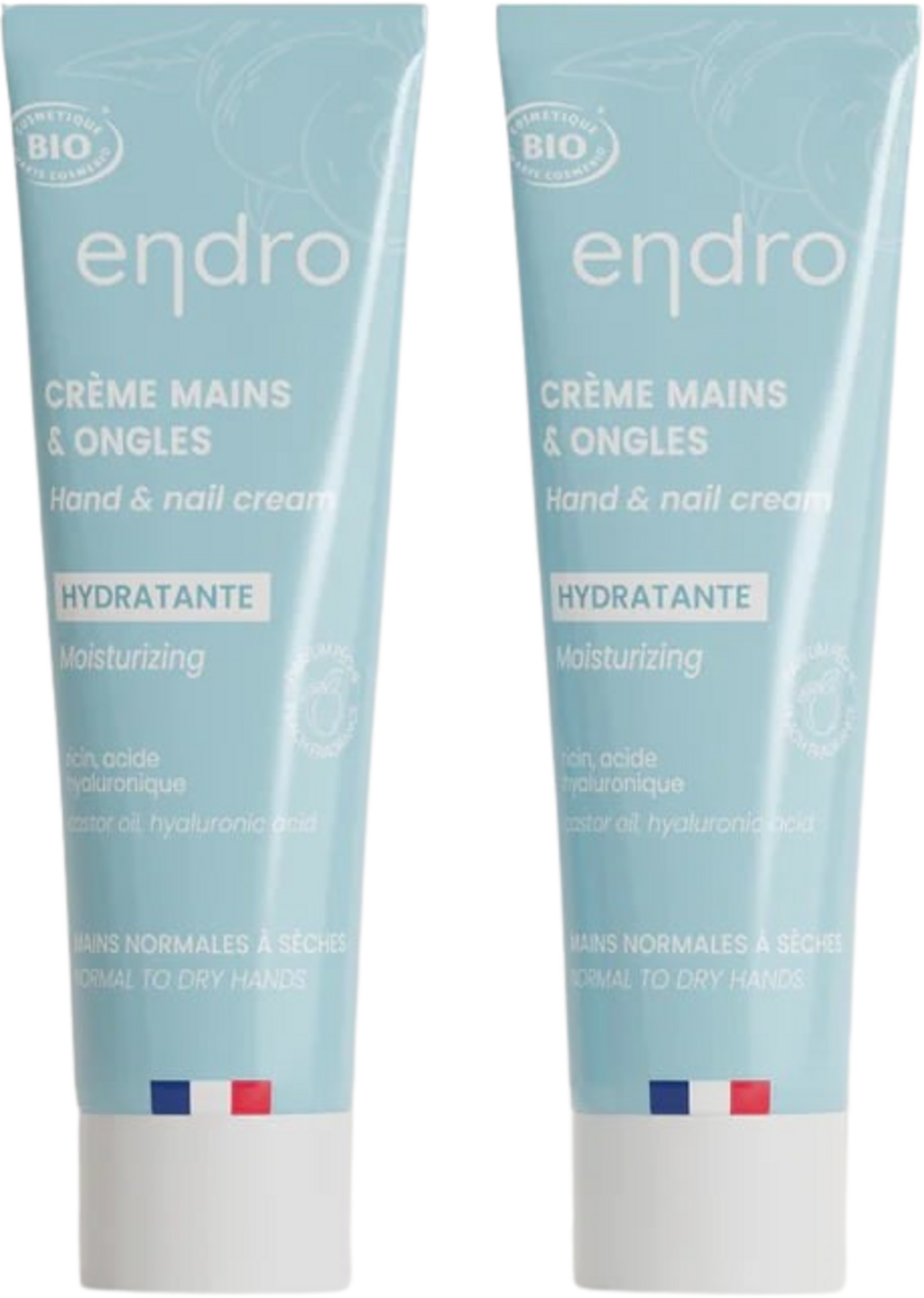 endro cosmétiques  Moisturizing Hand & Nail Cream, 2 x 50 ml (100 ml)