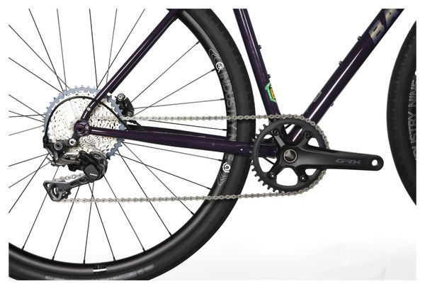 Vélo d'Exposition - Vélo Gravel BAAM ARGH Shimano GRX 11V 700 mm Violet 2023