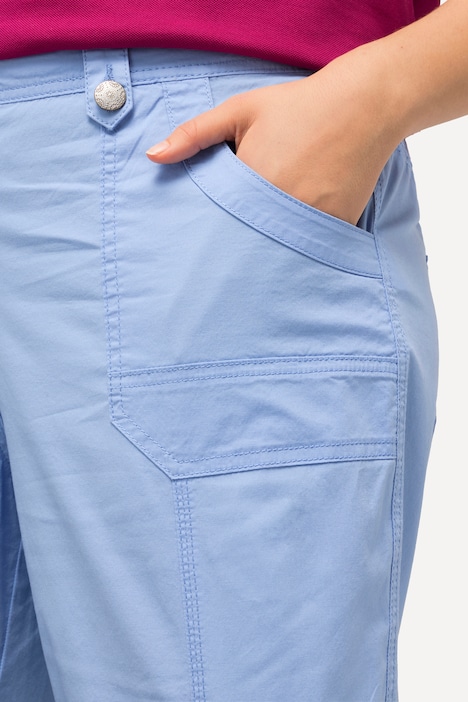 Cargo-Bermuda, Komfortbund, 4-Pocket-Schnitt
