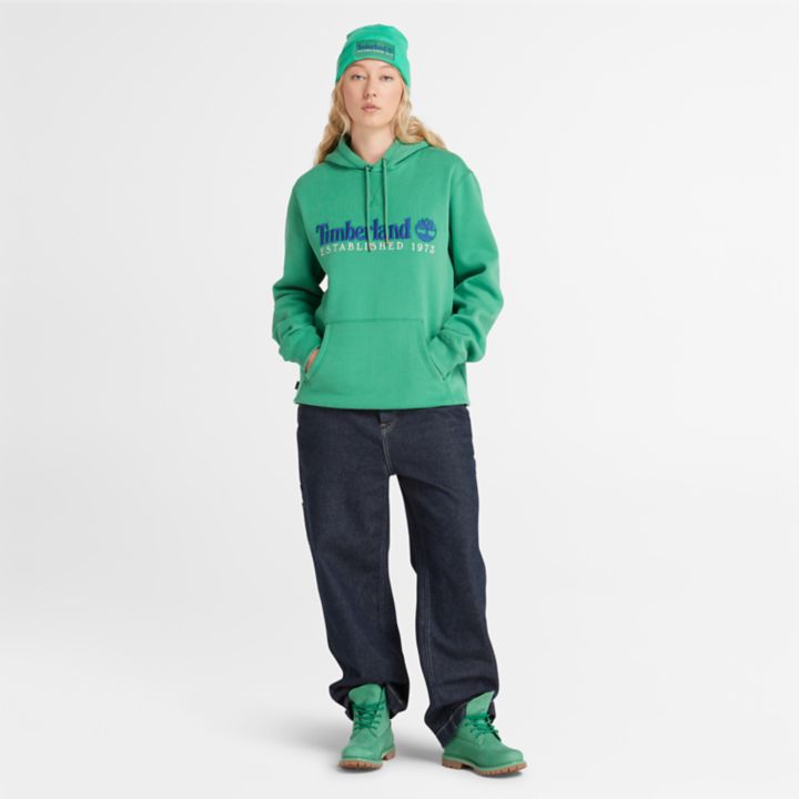 Moletom com capuz Timberland 50º Aniversário na cor verde