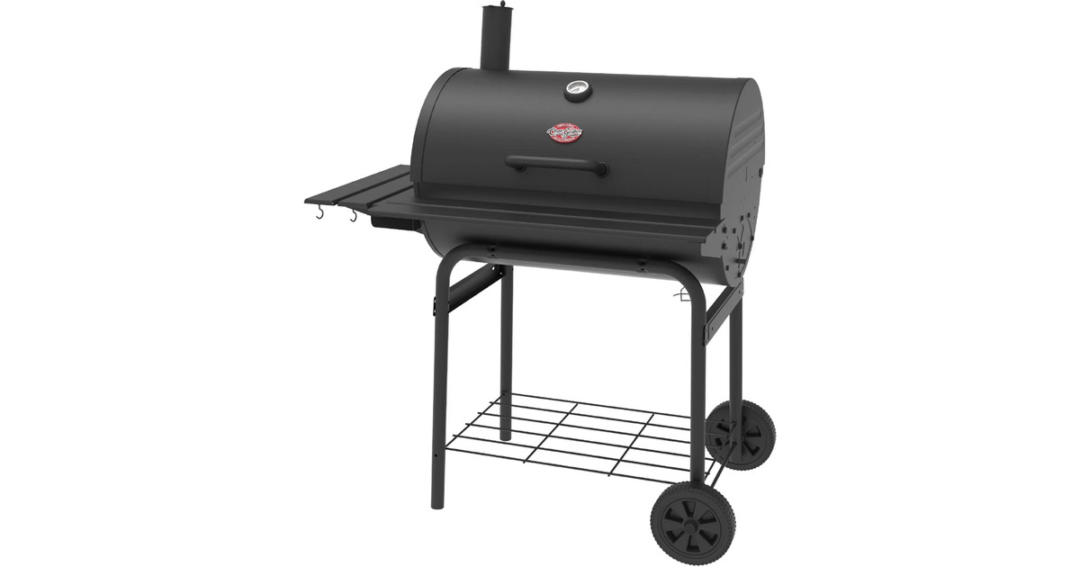 Char-GrillerPro Deluxe Houtskoolgrill barbecue  (Zwart)