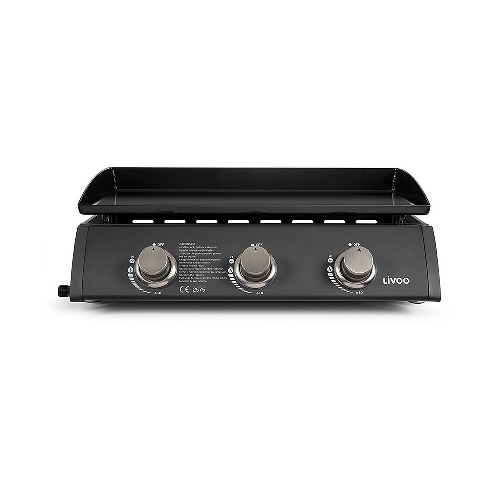 Plancha gaz 3 brûleurs