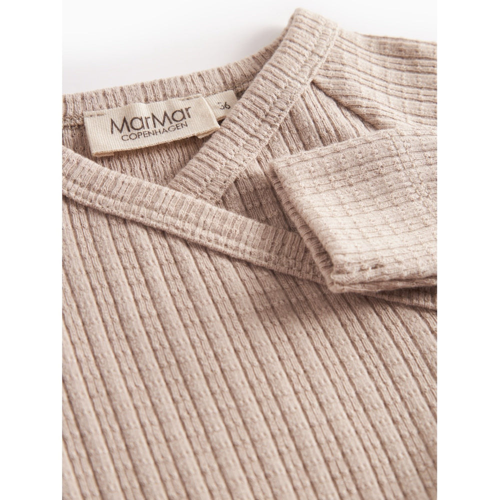 Køb MarMar New Born Modal Pointelle Rib Soft Beige Rubello Heldragt