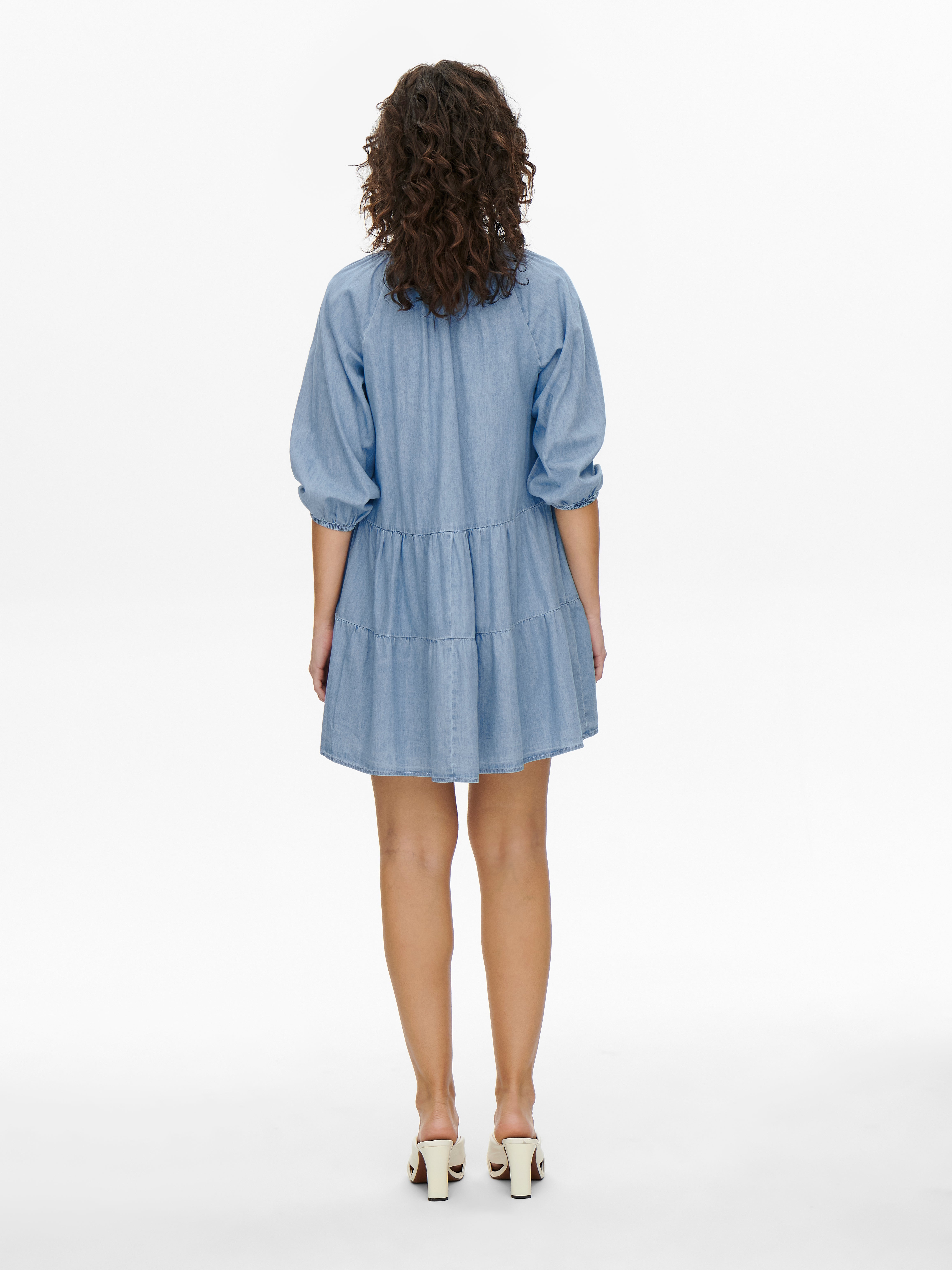 JDYSAINT Kurzes Kleid Light Blue Denim