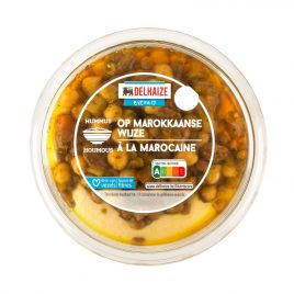 Delhaize Marokkaanse hummus (voor uw eigen risico, geen restitutie mogelijk)
