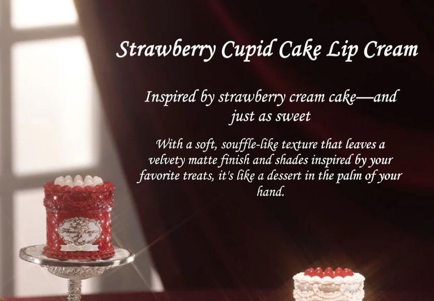 Flower Knows - Aardbei Cupido Cake Lipcrème (V04-V06)