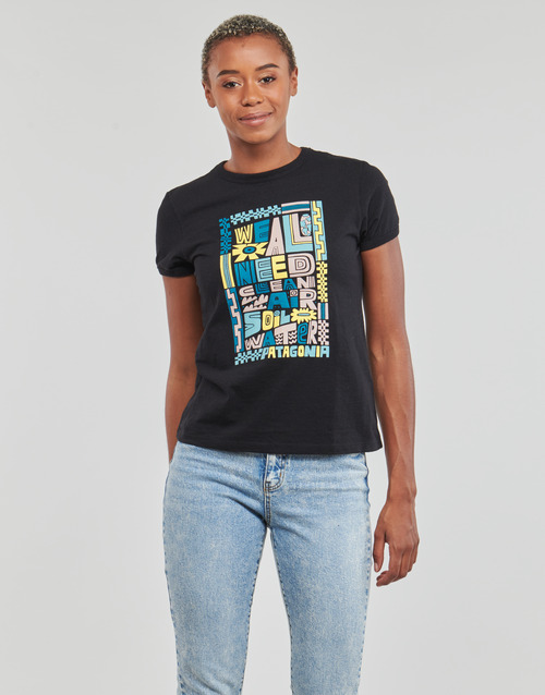 Patagonia - W'S WE ALL NEED RINGER RESPONSIBILI-TEE - Noir