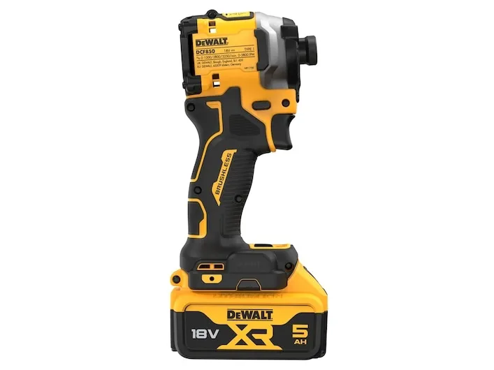 DeWALT DCF850P2T-QW, 3250 rpm, 475 W, 18 V, 5 At, 200 mm, 900 g