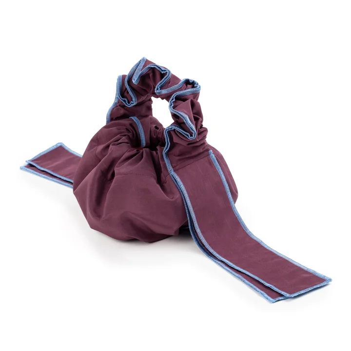 Juslin Maunula - Scrunchie Bag, aubergine