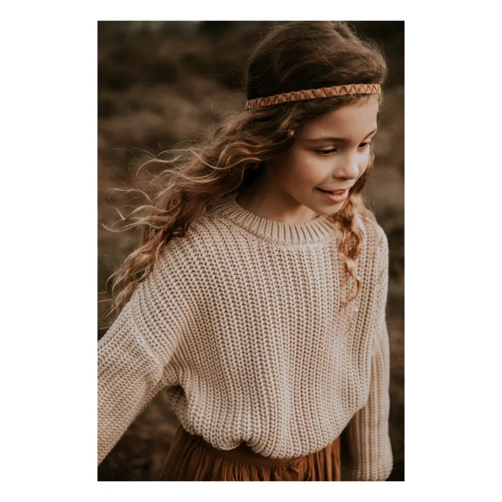 Yuki Pull Chunky Coton Bio | Ecru