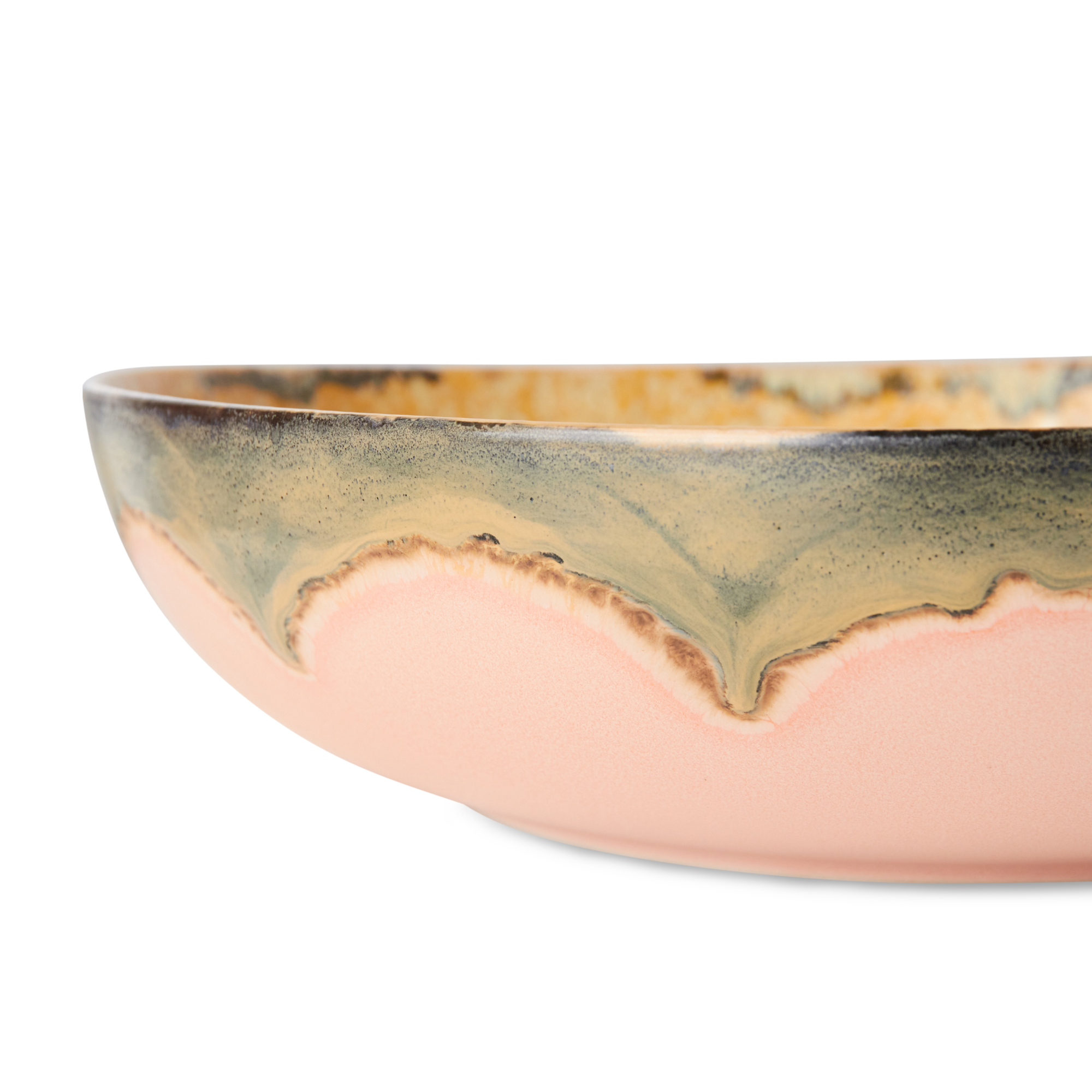 Servies 70's Ceramics Salad Bowl sunflower