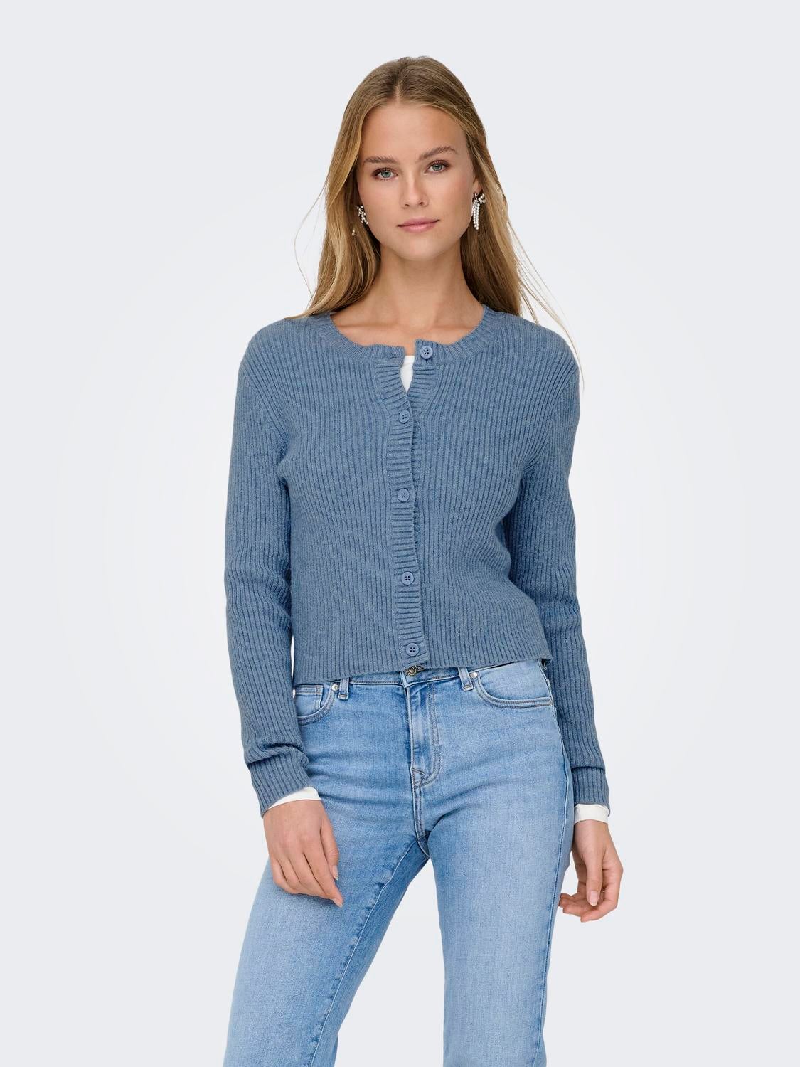 ONLKATIA Strickjacke Coronet Blue